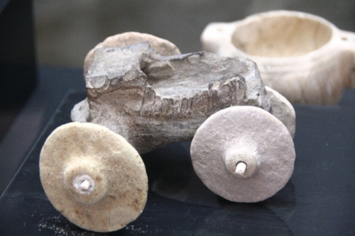 O Coche En Juguete De Hallazgo Un Tractor 7500 Años Turquía 08nvNwm